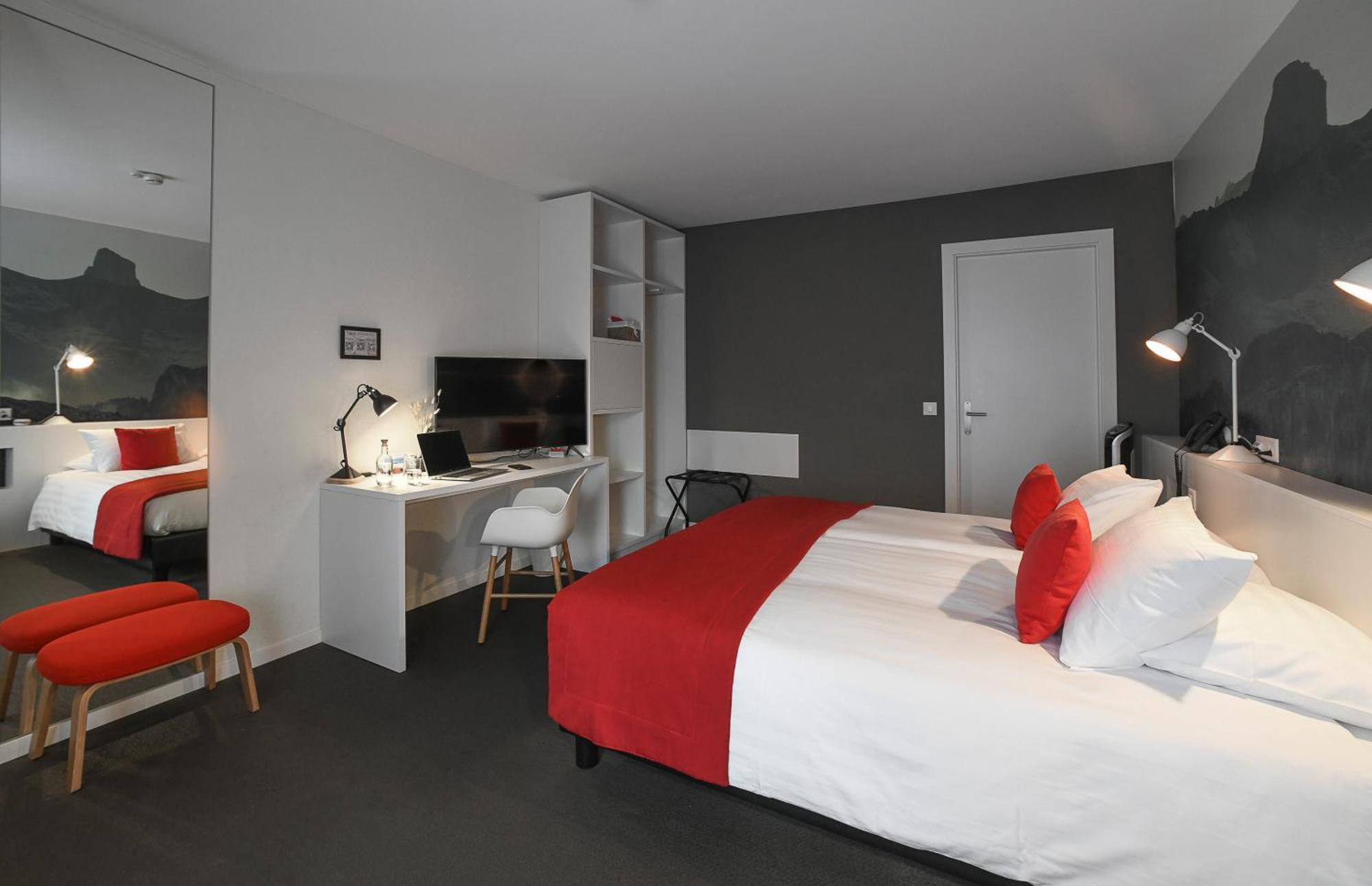 Home Swiss Hotel Genebra Quarto foto