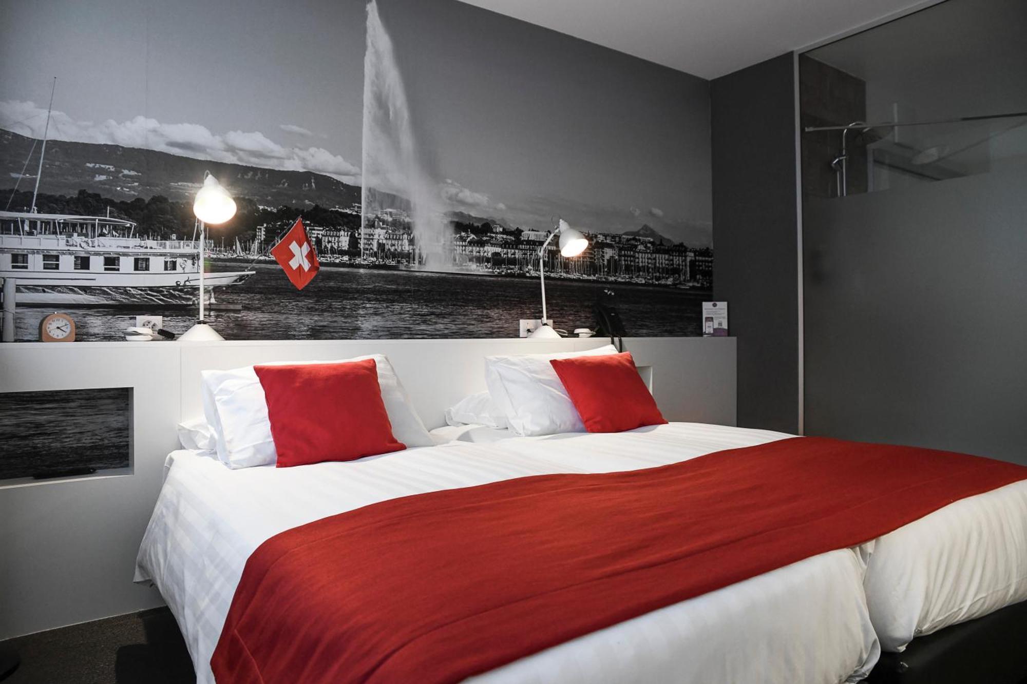 Home Swiss Hotel Genebra Quarto foto