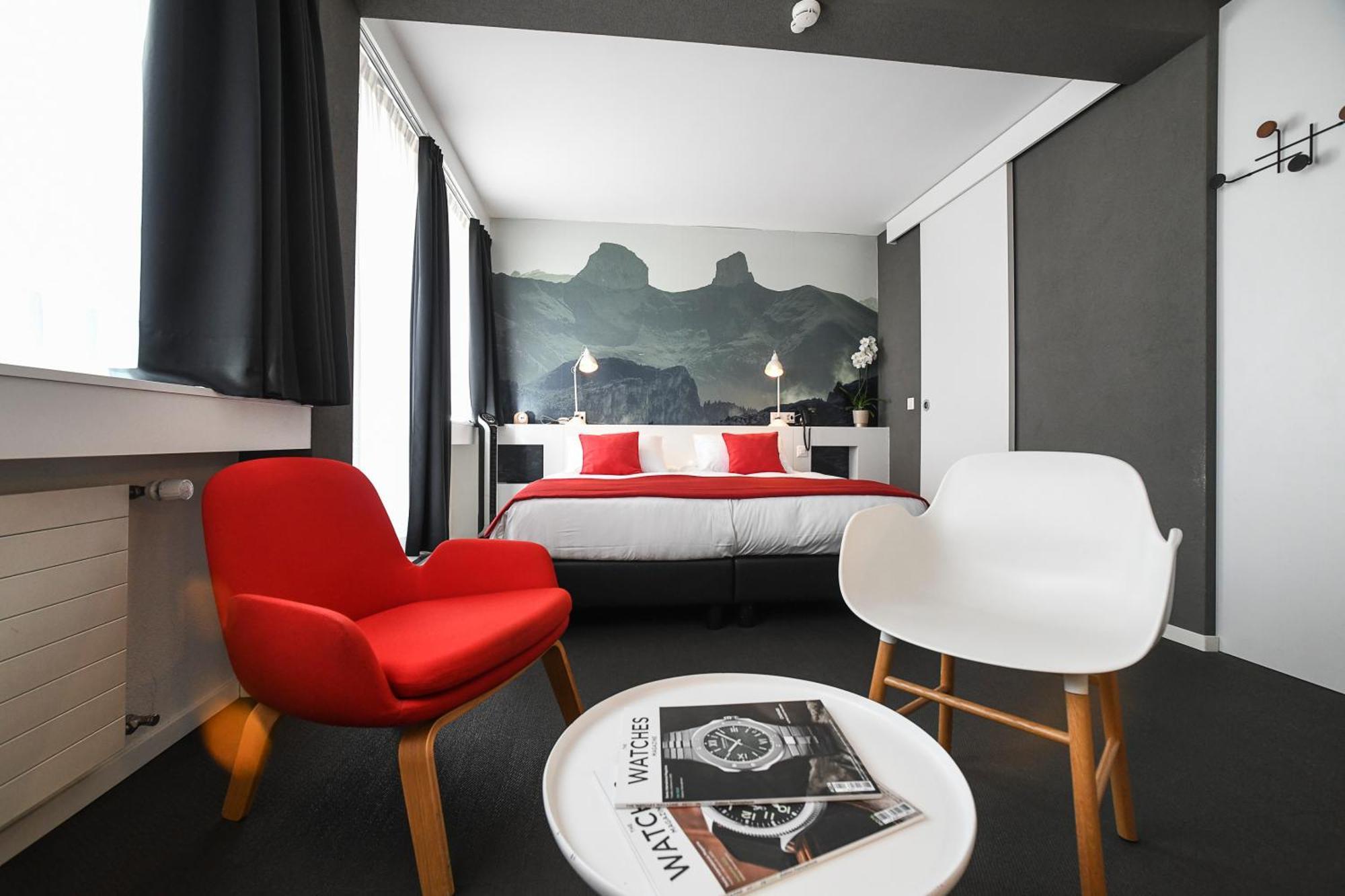 Home Swiss Hotel Genebra Quarto foto