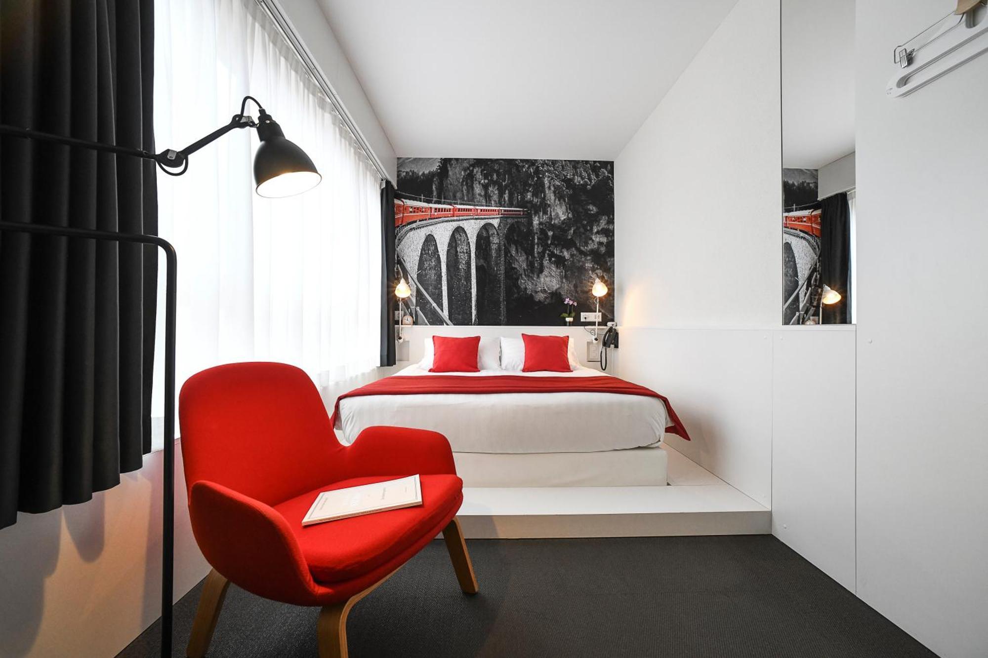 Home Swiss Hotel Genebra Quarto foto